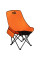 Стілець розкладаний Skif Outdoor Cushy Orange/Black